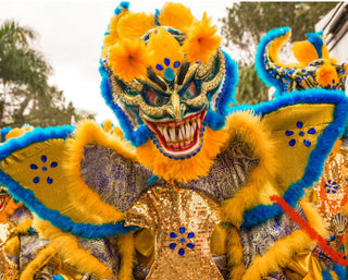 Mascot at Caribbean Carnival