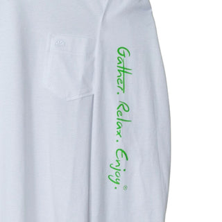 The Lime Cay - Premium Hand-Made Long Sleeve Pima Cotton Shirt - The Limelife Co.