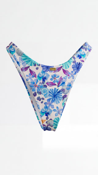 Pink Sands High Cut Bottom with Side Ring-Jamaica