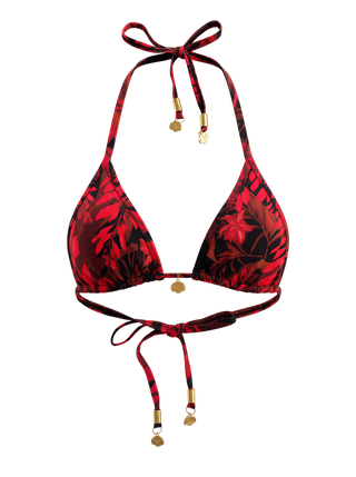 Lime Cay Tie Back Binded Triangle Top-Trinidad
