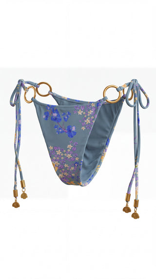 Negril High Cut Bottom With Ring-Bahamas