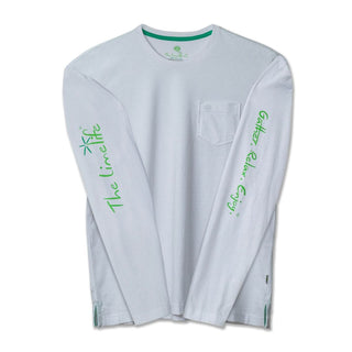 The Lime Cay - Premium Hand-Made Long Sleeve Pima Cotton Shirt - The Limelife Co.