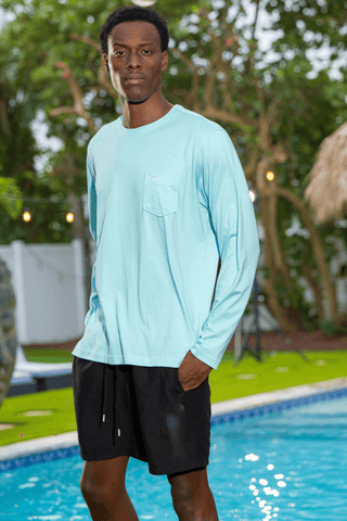 The Trinidad - Premium Hand-Made Long Sleeve Pima Cotton Shirt - The Limelife Co.