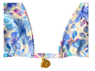 Lime Cay Tie Back Binded Triangle Top-Jamaica